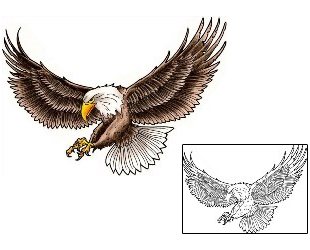 Patriotic Tattoo Animal tattoo | ADF-00293