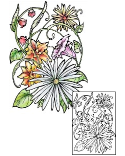 Picture of Plant Life tattoo | ADF-00355