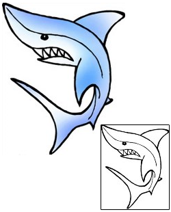 Shark Tattoo Tattoo Styles tattoo | ADF-00387