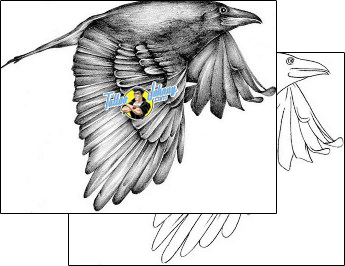 Bird Tattoo animal-bird-tattoos-adam-sargent-adf-00396