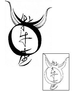 Taurus Tattoo Zodiac tattoo | ADF-00401