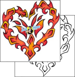 Heart Tattoo for-women-heart-tattoos-jet-aef-00008