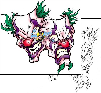 Clown Tattoo clown-tattoos-ant-iannucci-aif-00007