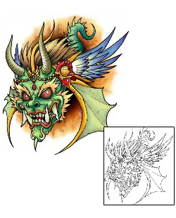 Monster Tattoo Mythology tattoo | AIF-00010