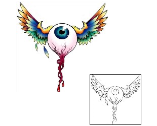 Wings Tattoo For Women tattoo | AIF-00013