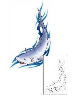 Sea Creature Tattoo Marine Life tattoo | AIF-00024