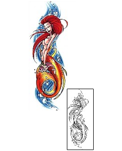 Mermaid Tattoo Mythology tattoo | AIF-00059