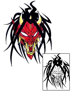 Devil - Demon Tattoo Tattoo Styles tattoo | AIF-00061