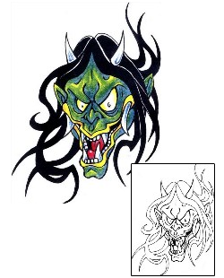 Devil - Demon Tattoo Tattoo Styles tattoo | AIF-00062