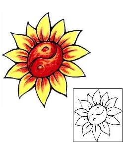 Sunflower Tattoo Plant Life tattoo | AIF-00072