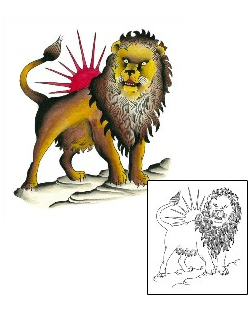 Picture of Traditional Lion Tattoo