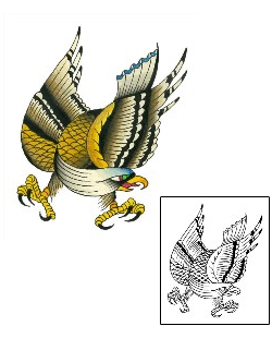 Traditional Tattoo Traditional Eagle Claw Tattoo