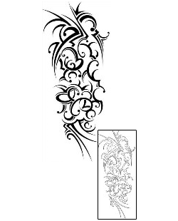 Half Sleeve Tattoo Specific Body Parts tattoo | ALF-00021