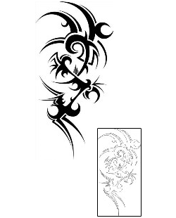 Half Sleeve Tattoo Specific Body Parts tattoo | ALF-00052