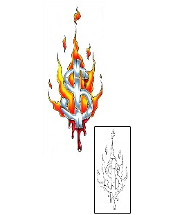 Fire – Flames Tattoo Miscellaneous tattoo | AMF-00009