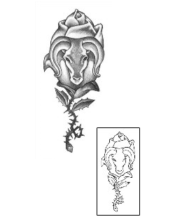 Aries Tattoo Plant Life tattoo | ANF-00009