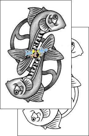Fish Tattoo marine-life-fish-tattoos-anibal-anf-00020