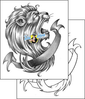 Lion Tattoo animal-lion-tattoos-anibal-anf-00037