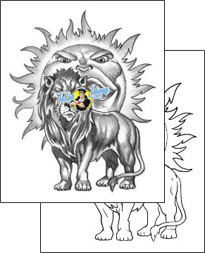 Lion Tattoo animal-lion-tattoos-anibal-anf-00038