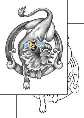 Lion Tattoo animal-lion-tattoos-anibal-anf-00040