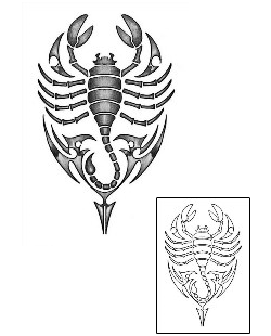 Scorpio Tattoo Zodiac tattoo | ANF-00072