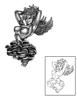 Angel Tattoo Religious & Spiritual tattoo | ANF-00082