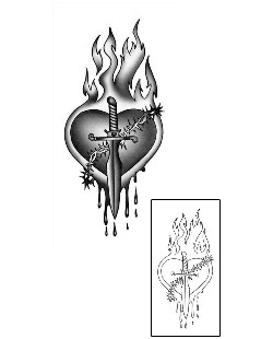 Heart Tattoo Miscellaneous tattoo | ANF-00099