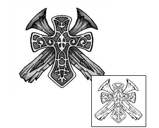 Iron Nail Tattoo Religious & Spiritual tattoo | ANF-00100