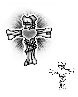 Cross Tattoo Religious & Spiritual tattoo | ANF-00115