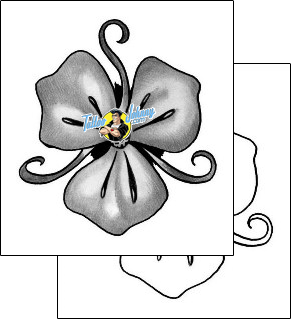 Flower Tattoo plant-life-flowers-tattoos-anibal-anf-00143