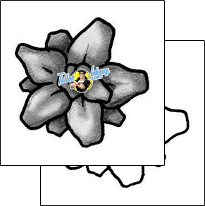 Flower Tattoo plant-life-flowers-tattoos-anibal-anf-00170