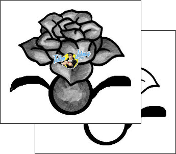 Flower Tattoo plant-life-flowers-tattoos-anibal-anf-00171