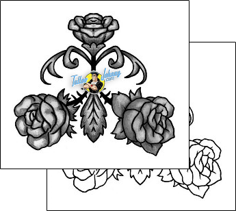 Flower Tattoo for-women-lower-back-tattoos-anibal-anf-00175