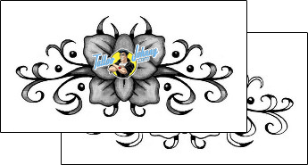 Flower Tattoo for-women-lower-back-tattoos-anibal-anf-00181