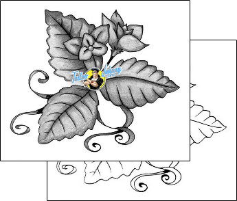 Flower Tattoo plant-life-flowers-tattoos-anibal-anf-00182
