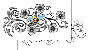 Flower Tattoo plant-life-flowers-tattoos-anibal-anf-00183