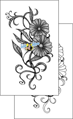 Flower Tattoo plant-life-flowers-tattoos-anibal-anf-00185