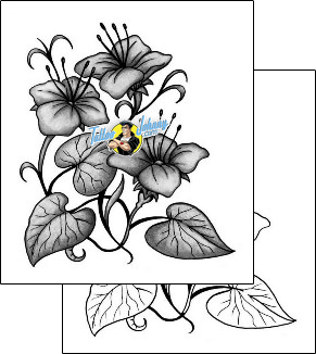 Flower Tattoo plant-life-flowers-tattoos-anibal-anf-00187