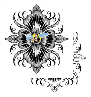 Flower Tattoo plant-life-flowers-tattoos-anibal-anf-00192