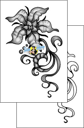Flower Tattoo plant-life-flowers-tattoos-anibal-anf-00195