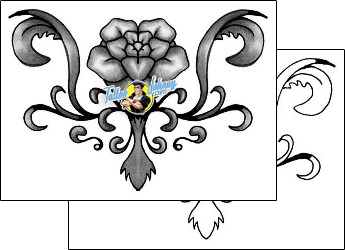 Flower Tattoo for-women-lower-back-tattoos-anibal-anf-00200