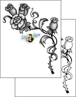 Flower Tattoo plant-life-flowers-tattoos-anibal-anf-00208