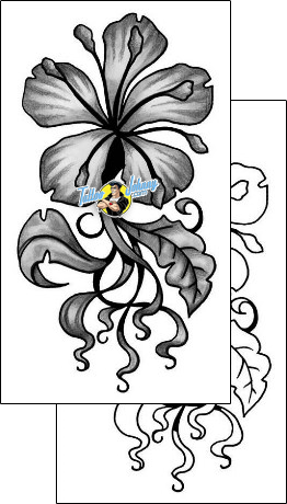 Flower Tattoo plant-life-flowers-tattoos-anibal-anf-00219