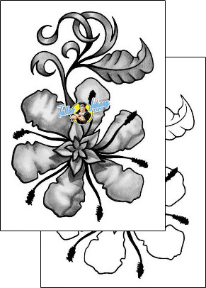 Flower Tattoo plant-life-flowers-tattoos-anibal-anf-00220