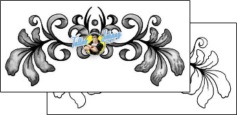 Flower Tattoo for-women-lower-back-tattoos-anibal-anf-00222