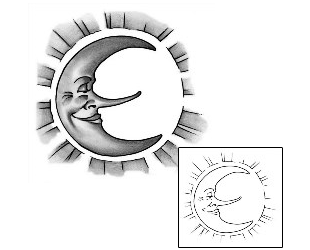 Celestial Tattoo Astronomy tattoo | ANF-00229