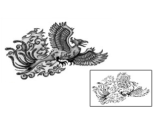 Bird Tattoo Mythology tattoo | ANF-00240