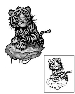 Tiger Tattoo Animal tattoo | ANF-00243