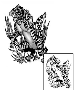 Tiger Tattoo Animal tattoo | ANF-00248