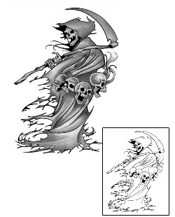 Reaper Tattoo Horror tattoo | ANF-00273